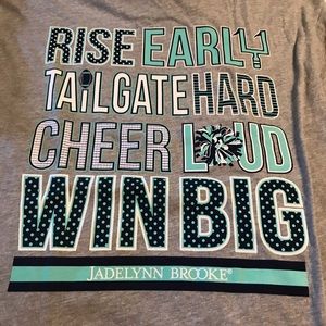Jadelynn Brooke new small football tee